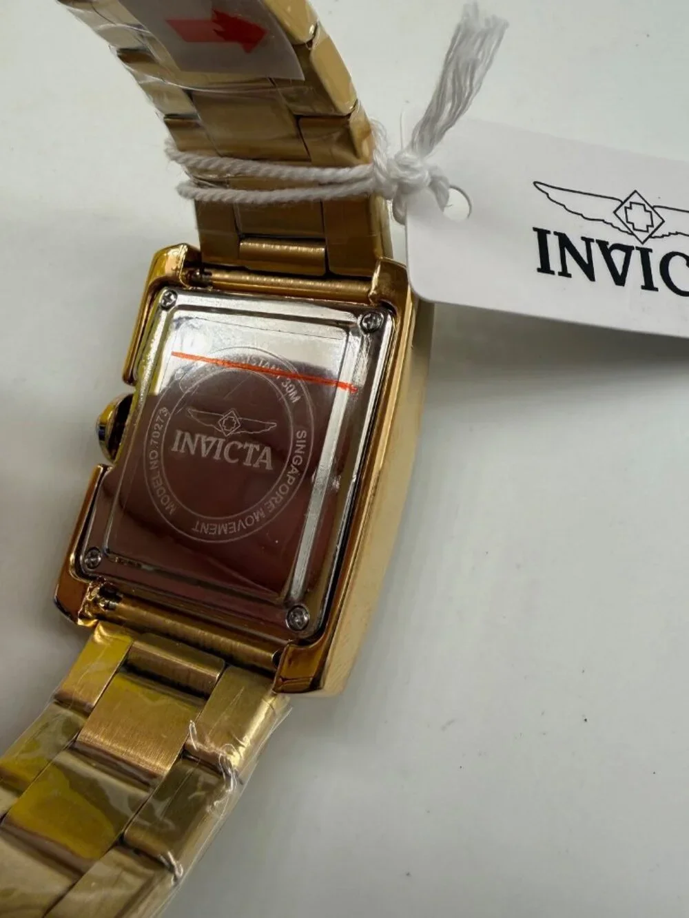 $199 Invicta Celestial Women Unisex 30mm Gold Tone Steel Quartz Watch 70273 NIB